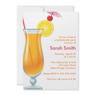 Bachelorette Party invitation
