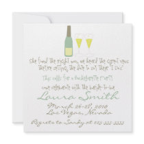 Bachelorette Party Invitation