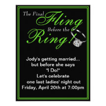 Bachelorette Party Invitation