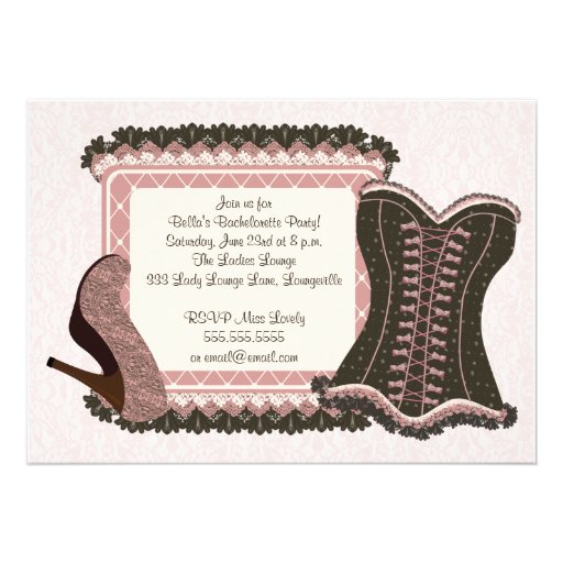 Bachelorette Party Invitation