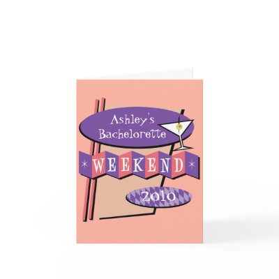 Bachelorette Party invitation Greeting Card by bachelorbachelorette