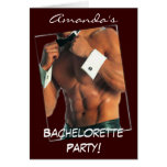Bachelorette Party Invitation Cards