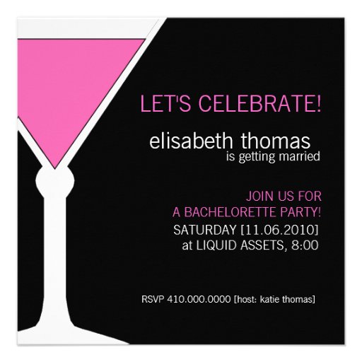 Bachelorette Party Invitations