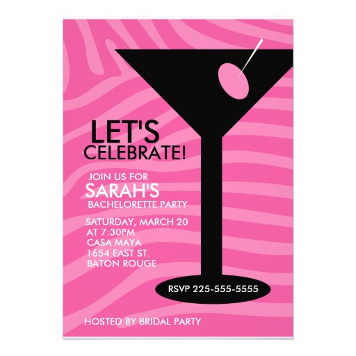 Bachelorette Party Invite