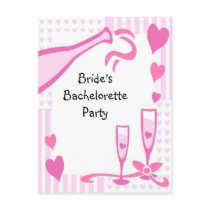 Bachelorette Party Invite postcards by frugalbride Bachelorette Party Invite postcards