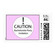 Bachelorette Party Invite stamp