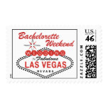 Bachelorette Party Las Vegas Wedding Postage Stamp
