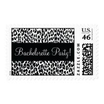 Bachelorette Party Luxe Leopard Postage postage