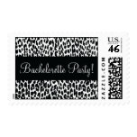 Bachelorette Party Luxe Leopard Postage