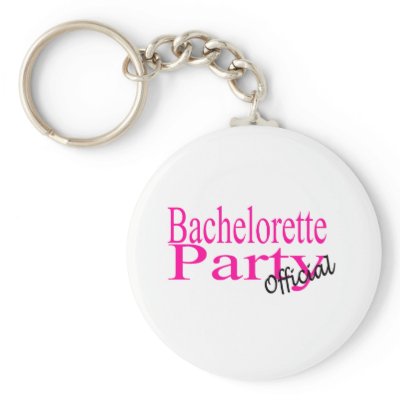 Bachelorette Party (Official) Key Chains by WeddingZazzle