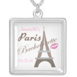 Bachelorette Party Paris Necklace