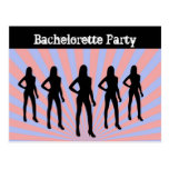 Bachelorette Party postcard