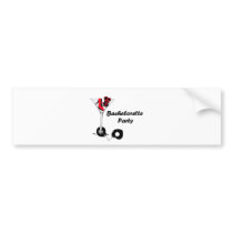 Bachelorette Party Red Bumper Sticker