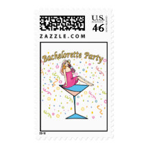 Bachelorette Party     Stamp