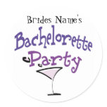 Bachelorette Party Stickers