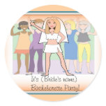 Bachelorette Party Sticker