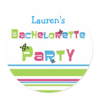 Bachelorette Party Stickers