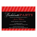 Bachelorette Party | Stripes invitations