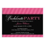 Bachelorette Party | Stripes invitations