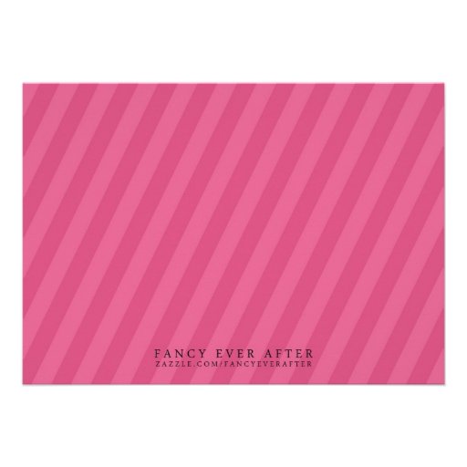Bachelorette Party | Stripes Personalized Announcement