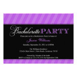 Bachelorette Party | Stripes invitations