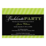 Bachelorette Party | Stripes invitations