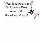 Bachelorette party t-shirt