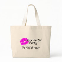 Bachelorette Party The Maid of Honor Canvas Bag