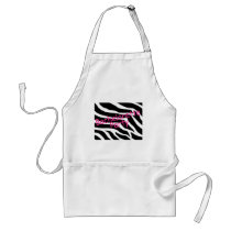 Bachelorette Party (Zebra) aprons