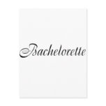 Bachelorette Post Card