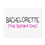 Bachelorette The Defiant One Post Card
