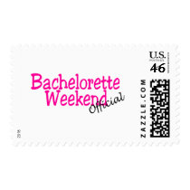 Bachelorette Weekend (Official/Pink) Postage Stamps
