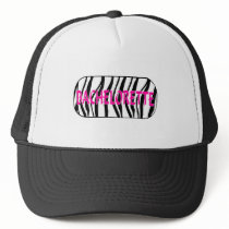 Bachelorette (Zebra Stripes) hats by TeeZazzle Bachelorette (Zebra Stripes) hats