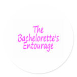 Bachelorette's Entourage Sticker