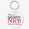 Bachelorettes Final Fling Red keychains by weddingsareus Bachelorettes Final Fling Red keychains