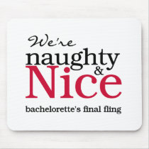 Bachelorettes Final Fling Red Mousepad