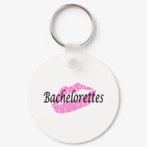 Bachelorettes (Pink Lips) keychains by CelebrationZazzle Bachelorettes (Pink Lips) keychains