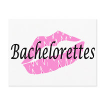 Bachelorettes postcards