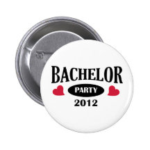 Bachelor's degree party pinback button