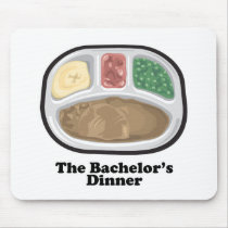 Bachelor's Dinner Tv Frozen Entree mousepads