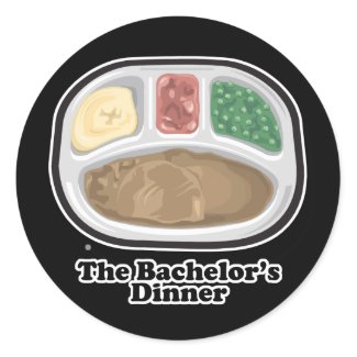 Bachelor's Dinner Tv Frozen Entree sticker