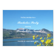 Bachelor's party invitation personalized invite