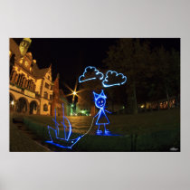 Bächlezauber at night print
