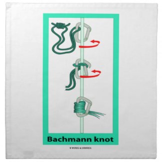 Bachmann (Bachman) Knot Friction Hitch Napkins