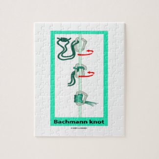 Bachmann (Bachman) Knot Friction Hitch Jigsaw Puzzle