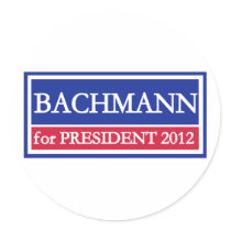 Bachmann for President 2012 stickers