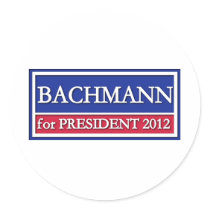 Bachmann for President 2012 stickers
