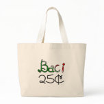 Baci (Kisses) 25 Cents Tote Bag