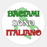 Baciami Italiano (Kiss Me I'm Italian) Sticker