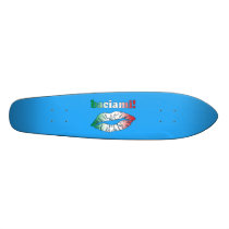 Baciami Kiss Me in Italian Fun Party Flirt Skateboard Decks